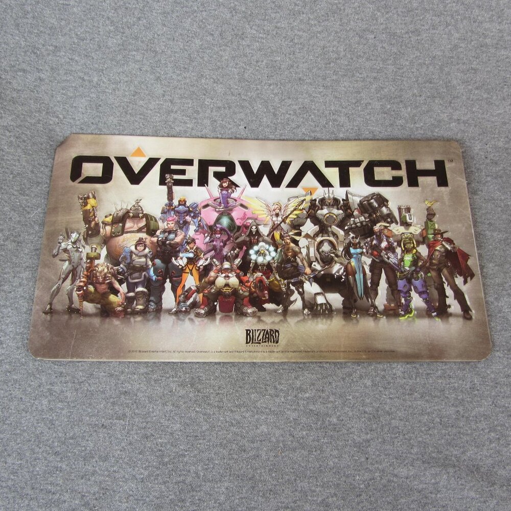 4 for $40 - overwatch blizzard license plate (W3062)